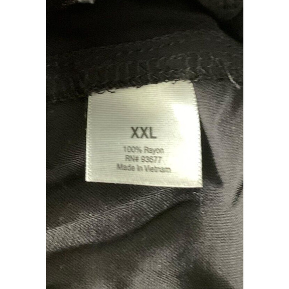 A.N.A. Women's Black Rayon Pants Size XXL Elastic Waist - Picture 8 of 12